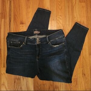 Torrid blue jeggings (plus size)